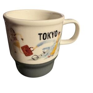 Starbucks Japan Geography Series Mug - Gray and White 2016